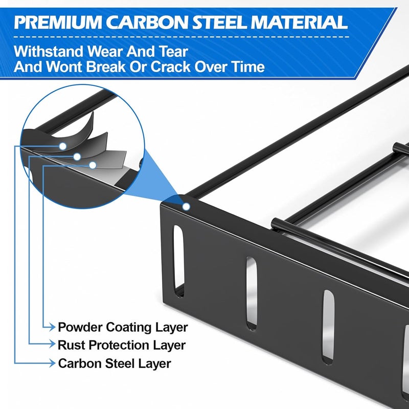 TCJ File Organizer for Desk,Clipboard Stand,Wire Caddy,Chopping Board Organizer,File Folder Holder/Rack,File Sorter,Desktop Record Holder,8 Sections Storage,Anti-Scratch/Rusty,Stable,Adjustable - Image 4